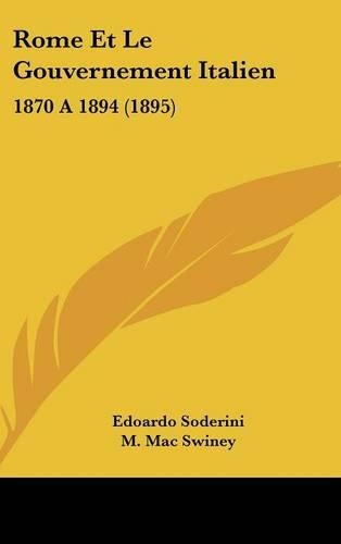 Rome Et Le Gouvernement Italien
