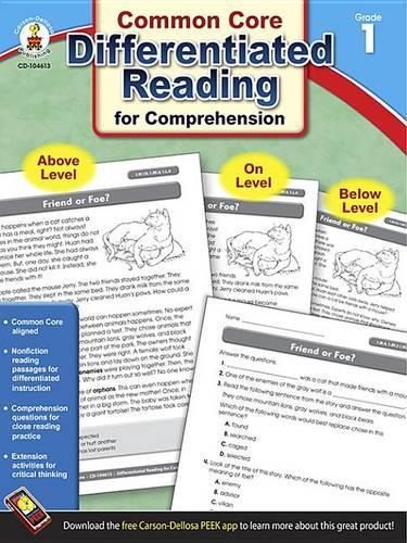 Differentiated Reading for Comprehension, Grade 1