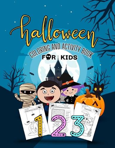 Halloween Coloring and Activity Book for Kids