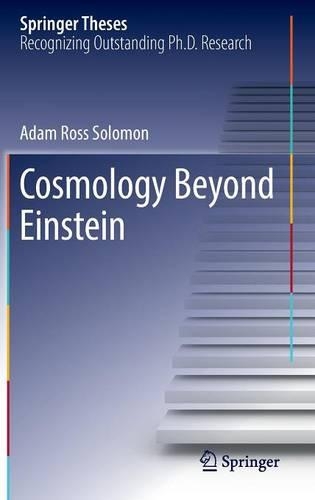 Cosmology Beyond Einstein