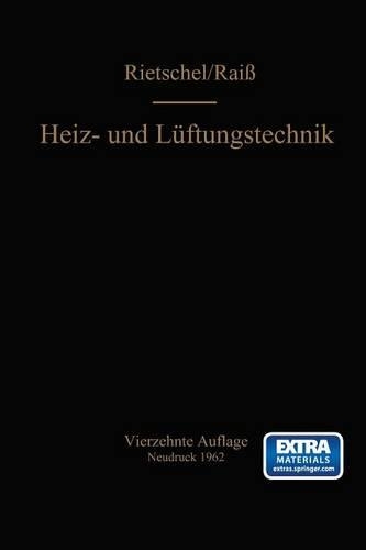 H. Rietschels Lehrbuch der Heiz- und Lüftungstechnik