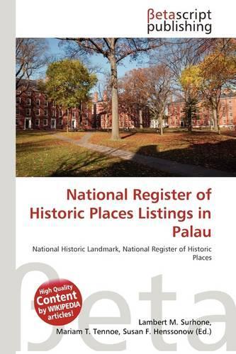 National Register of Historic Places Listings in Palau