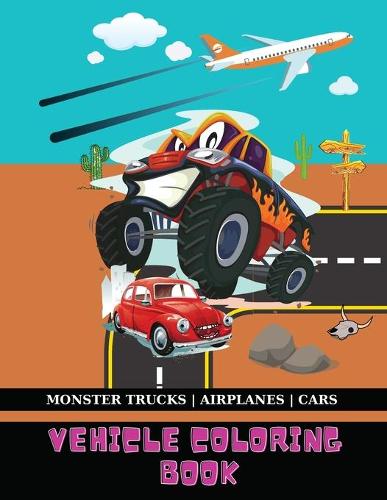 Vehicle Coloring Book