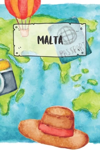Malta: Ruled Travel Diary Notebook or Journey Journal - Lined Trip Pocketbook for Men and Women with Lines