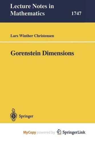 Gorenstein Dimensions