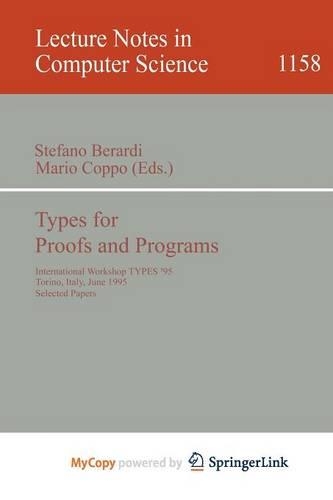 Types for Proofs and Programs