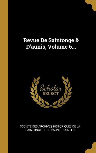 Revue De Saintonge & D'aunis, Volume 6...