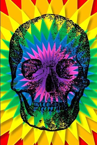 Skull Tie Dye Journal Notebook