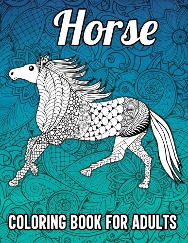 Horse Coloring Book for Adults
