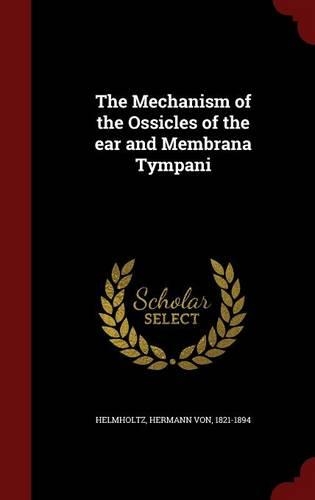 The Mechanism of the Ossicles of the Ear and Membrana Tympani