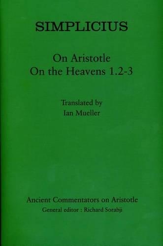 Simplicius: On Aristotle on the Heavens 1.2-3