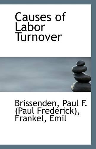 Causes of Labor Turnover