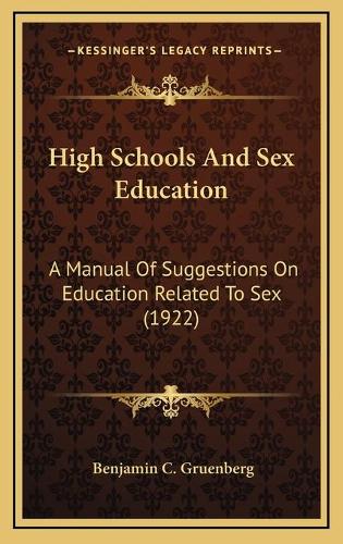 High Schools And Sex Education