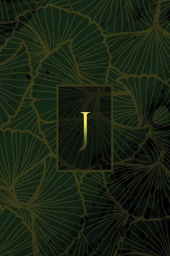 Monogram J Notebook: Blank Journal Diary Memoir Log Logue(10 Luxury Two 150 Lined)