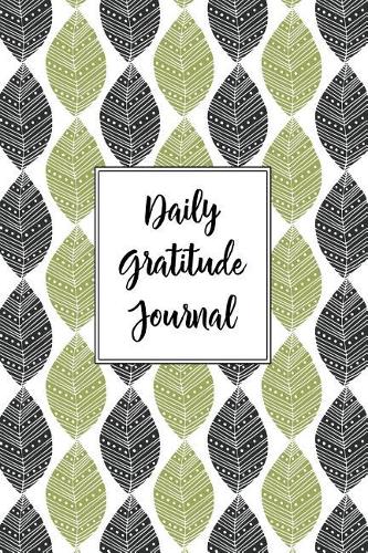 Gratitude Journal Abstract Leaves Pattern 5: Daily Gratitude Journal, 100 Plus Graph Bullet Style Pages With Two Per Page, Start Each Day With A Grateful Heart.(30 Thankful Series Graph Bullet)
