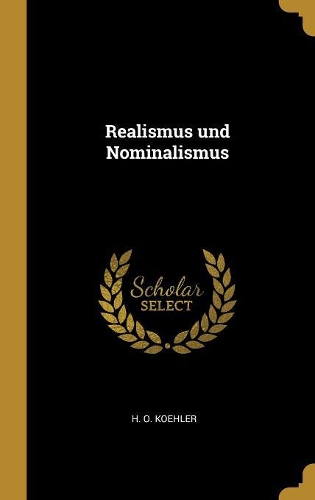 Realismus und Nominalismus