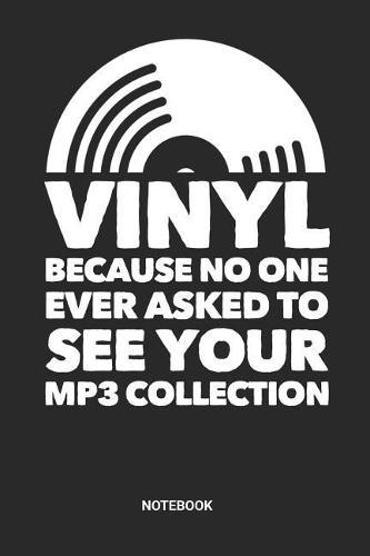 Vinyl Notebook: Dotted Lined Vinyl Composition Notebook (6x9 inches) ideal as a Vinyl Cover Collection Journal. Also perfect as a DJ Set List Book for all Vinyl LP 