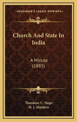 Church And State In India