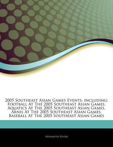 Articles on 2005 Southeast Asian Games Events, Including
