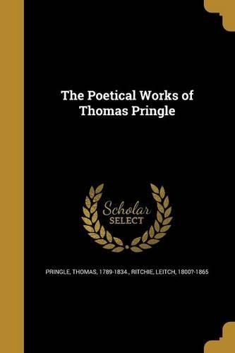 The Poetical Works of Thomas Pringle