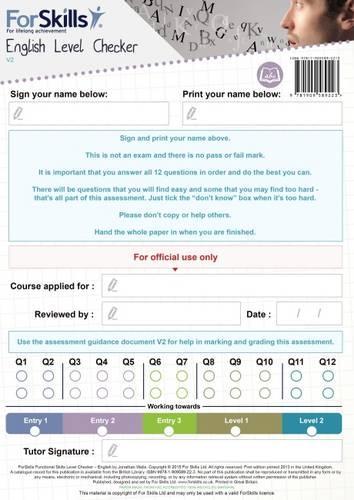 Forskills English Level Checker