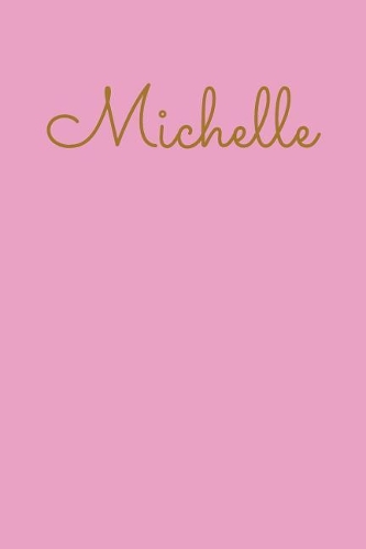 Michelle: Cute Personalized Portable Dot Grid Notebook