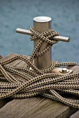 The Dock Line of a Boat