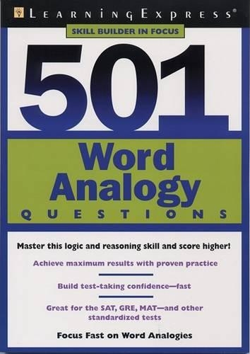 501 Word Analogies Questions and Answers