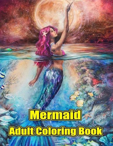 Mermaid Adult Coloring Book