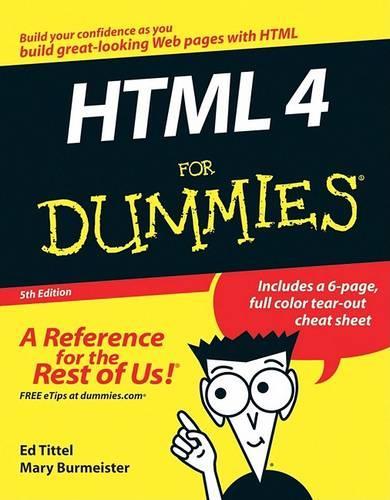 HTML 4 For Dummies