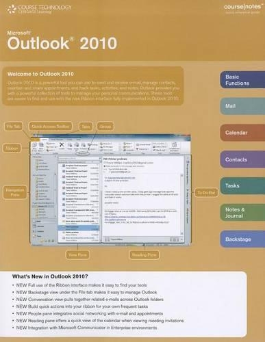 Microsoft Outlook 2010 Coursenotes