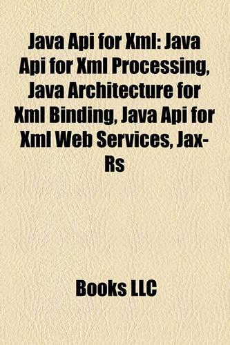 Java API for XML