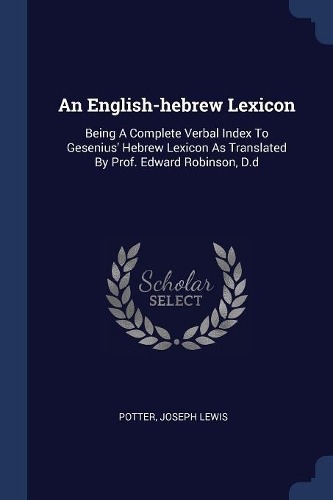 An English-hebrew Lexicon