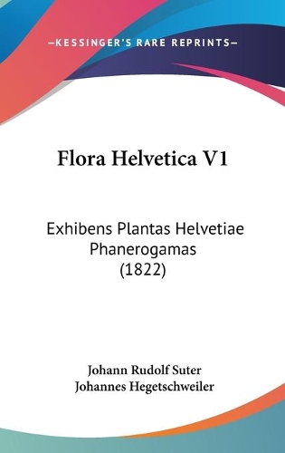 Flora Helvetica V1