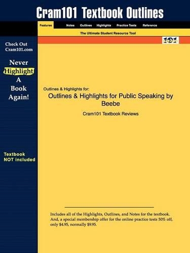 Studyguide for Public Speaking by Beebe, ISBN 9780205449835