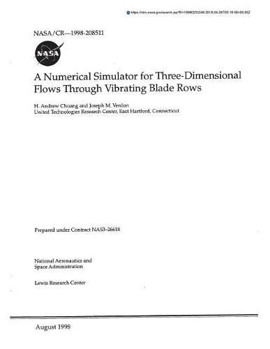 A Numerical Simulator for Three-Dimensional Flows Through Vibrating Blade Rows