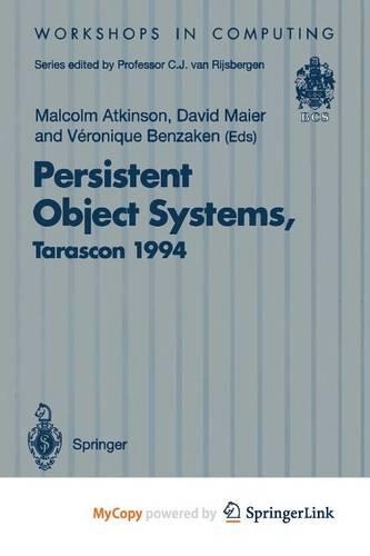 Persistent Object Systems