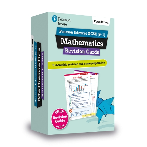 Pearson REVISE Edexcel GCSE Maths (Foundation) Revision Cards - for 2026, 2027 exams: (Pearson Revise)