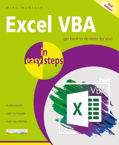 Excel VBA in easy steps: Covers Visual Studio Community 2017(In Easy Steps)