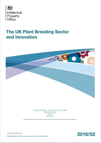 The UK Plant Breeding Sector  and Innovation