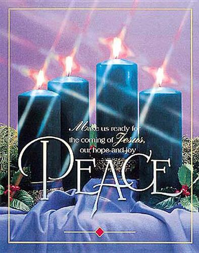 Advent 2001/4th Sunday-Blue Bulletin, Large Size (Package of 50): (Advent Bulletins Blue)