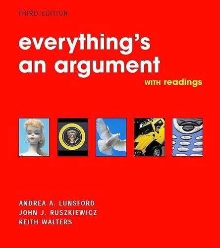 Everything's an Argument with Readings