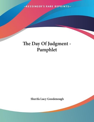 The Day Of Judgment - Pamphlet