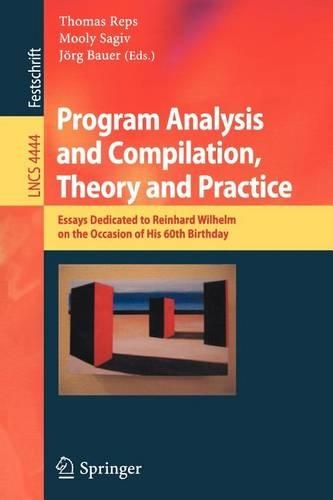 Program Analysis and Compilation, Theory and Practice