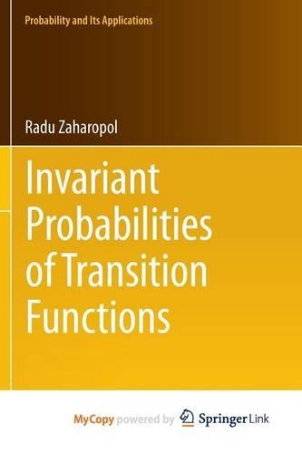Invariant Probabilities of Transition Functions
