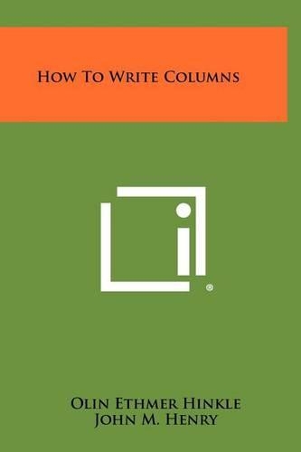 How to Write Columns