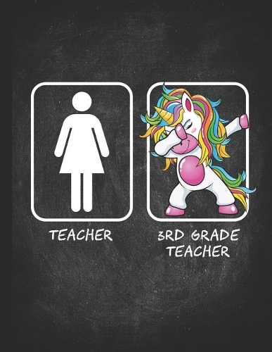 Teacher Dabbing Unicorn