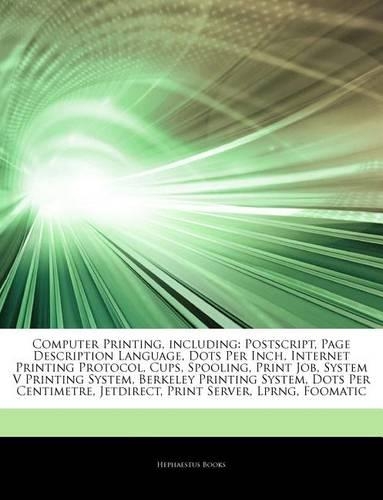 Articles on Computer Printing, Including