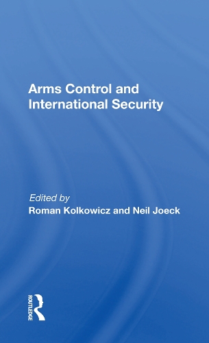Arms Control And International Security