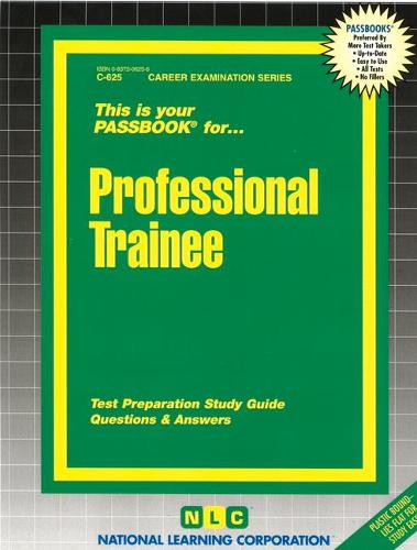 Professional Trainee: Passbooks Study Guide